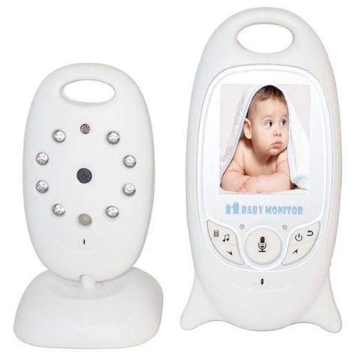 Audio-link Baby Video Monitor VΒ601,Wireless Baby Monitor Camera 2 Way Audio, Rechargeable Battery Nanny Camera, Talk Night Vision IR Temperature Monitoring with 8 Lullaby #gadgetmou 2