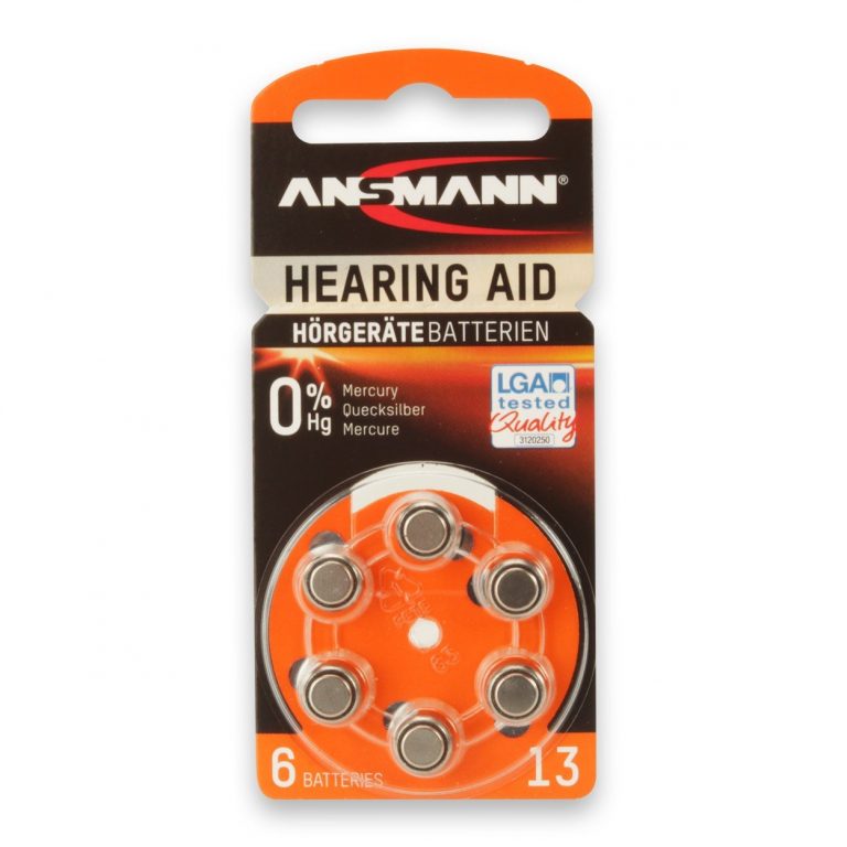Ansmann Hearing Aid batteries Type 13 / PR48