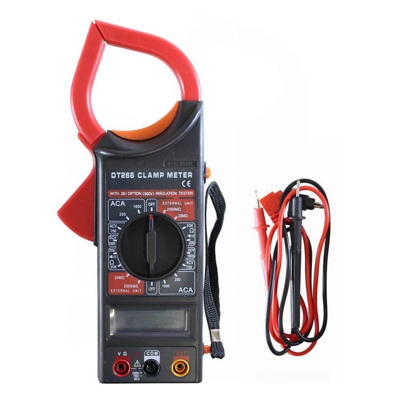 Digital Clamp Meter 500V Insulation Tester Unit - Multimeter DT-266 gadgetmou