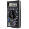 Plastic Multi-function Test Lead Manual LCD Auto Range Digital Handheld Multimeter - DT-830B