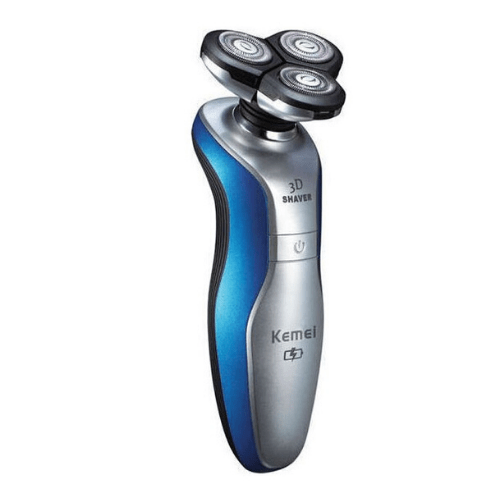 KEMEI Rechargeable Electric Shaver with 3 Blades, KM-3360