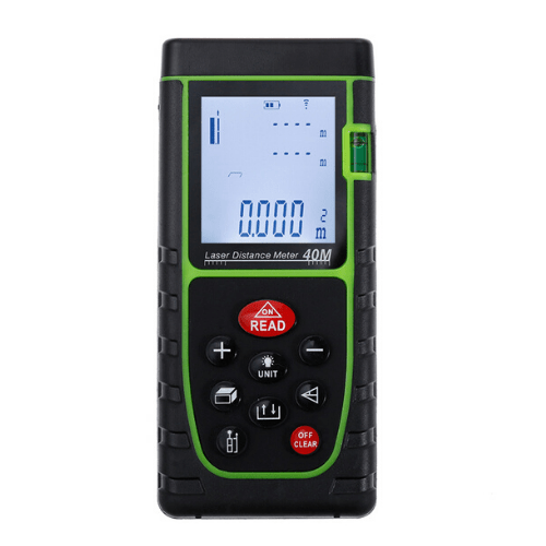 40m Handheld Digital Laser Distance Meter Finder Measure Tape Range Finder Tool 