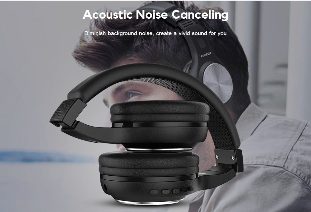 Awei A600BL HiFi Bluetooth Headphone Foldable Stereo Wired and