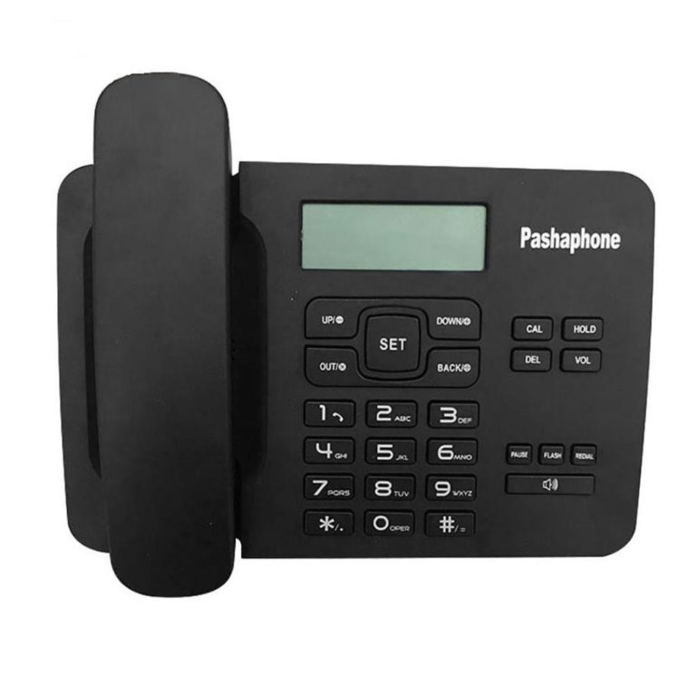 Desk Pashaphone KX-T7001CID Black