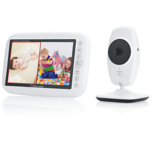 Sp870 Video Baby Security Camera Wifi Baby Monitor 7 Inch Lcd Screen Wireless Baby Monitor Night Vision Intercom Lullaby Nanny Dual View Gadget Mou