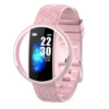 E99 Smart Watch Bracelet Women Waterproof Heart Rate Monitoring Bluetooth Band For Android IOS Fitness Bracelet Smartwatch (Pink)