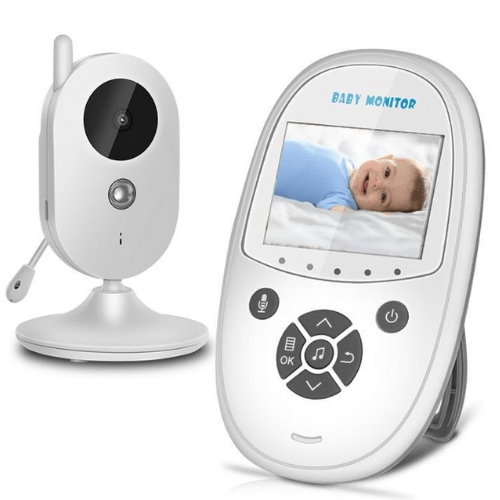Video Baby Monitor Camera 2.4-inch Two-way Talk Night Vision Lullaby Infant Baby Sleeping Monitors Temperature Monitoring ZR302