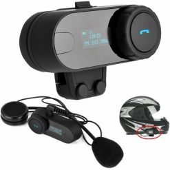 TCOM-SC Bluetooth Intercom System For Helmets with LCD Screen FreedConn