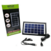 Solar Panel Charger for All Mobile and Lights with Different Sockets 6V 3.8W IP65 – GDPLUS – GD-10X