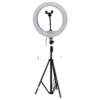 YQ-320B Selfie Ring 12 Photography Led Selfie Ring Light 30cm Photo Lamp with Phone Holder for Youtube Live and Makeup Studio