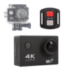 F60R 4K Action Camera, Wifi +Wrist RF Sport CAM 16MP Version V3.0, 170D Sports DV 30M Waterproof +10 Accessories- Black