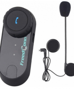 Freedconn Original T-COM VB Bluetooth Motorcycle Helmet Intercom BT Interphone Headset with FM Radio Helmet Headset