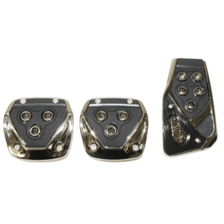 3 Pieces Pedals Kit Generic Non-Slip Racing Sport for Manual Car Pedal Covers Set – OEM CS-375