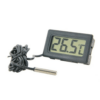 Digital LCD Thermometer Hygrometer with Probe Temperature Sensor Weather Station - TPM-10