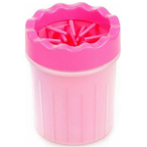 Pet Animal Wash Foot Cup (pink)