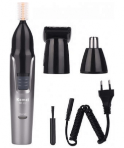 Kemei KM-312 Rechargeable Nose Trimmer 3-In-1