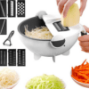 Wet Basket Vegetable Cutter Multi-functional Vegetables Chopper