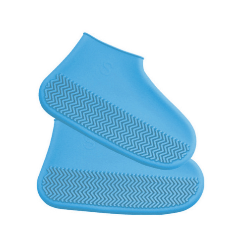 Waterproof Silicone Shoe Cover- Blue