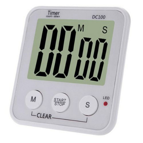 Portable Large LCD Display Count Down Up Clock /Digital Timer Alarm Clock DC100