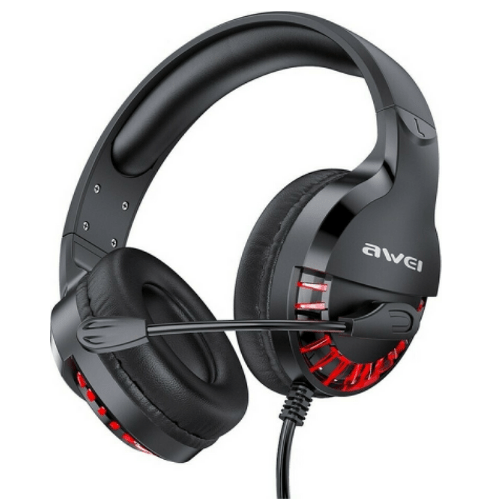 Awei Head-Mounted for Gaming with Microphone E-Sports Wired Headset ES-770i