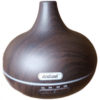 Ultrasonic Humidifier And Aromatherapy Aroma Diffuser 7 Colours LED Light Wood Andowl Q-T63