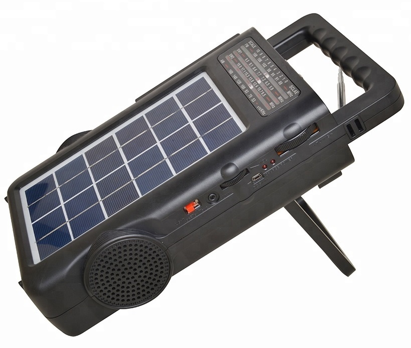 Fepe FP-1771ULS-BT Solar Radio, Music Player With 2 Internal Flashlights  and 2 Bulb Lights, Multifunction portable and Rechargeable Solar Powered,  AM/FM/SW radio and speaker with USB/SD/TF » Gadget mou