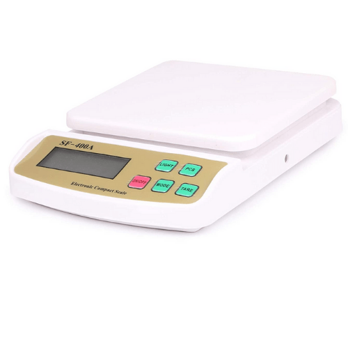 Multi-Purpose Kitchen Weighing Scale With Adaptor 10 kg Digital SF-400A