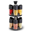 Spice Rack Set Double Layer 12 Pieces Kitchen Organizing for Spices-DLS12