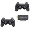 2xWireless Controller Gamepad 2.4G set with 4k Game stick Sony original rocker,3000 Game in 1 High sensitivity Andowl- GS1