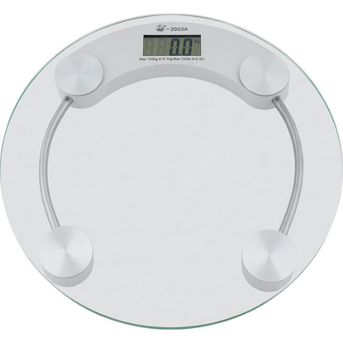 Digital Body Weight Bathroom Scale, Cordless Battery Operated