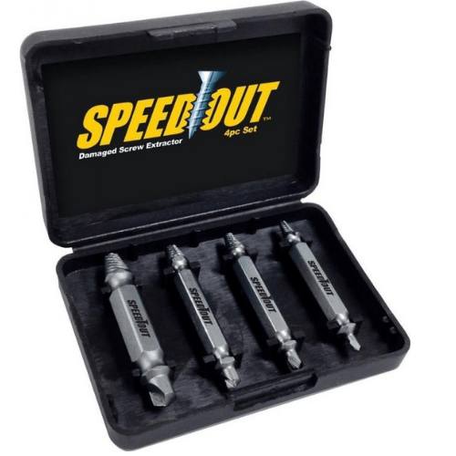 Damaged Screw Extractor Set - The Solution for Every Damaged Screw - Speed Out GL-21626