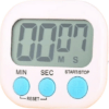 Digital Countdown Timer With Magnet For Kitchen White With Blue Bottoms ΧΚ-103