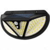 Three-Sided Solar LED With Solar Panel And Motion Sensor IP65 Solar Waterproof Outdoor Light 118 LED With Motion Sensor NF-118