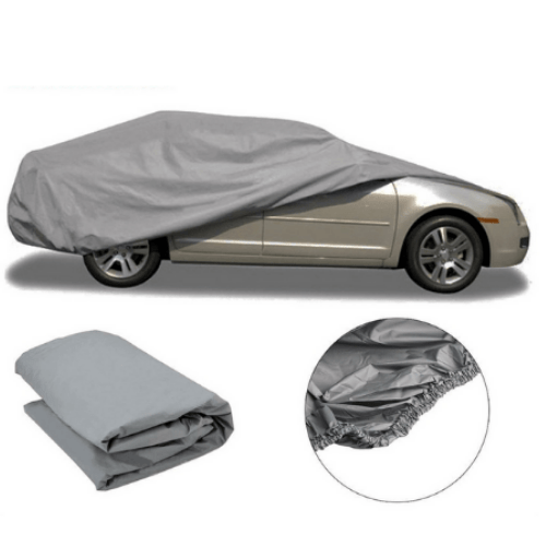 Waterproof Full Auto Car UV Breathable Outdoor Cover PEVA M size