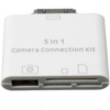 Connection Kit 5in1 for Ipad Camera Memory Keyboard  White DR02-IPA