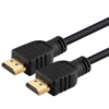 POWERTECH cable HDMI, CCS, Gold plated, 2m, CAB-H068 black