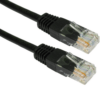 POWERTECH cable UTP Cat 6e, CCA 24AWG, 0.5mm patch cord, 3m, CAB-N075 Black