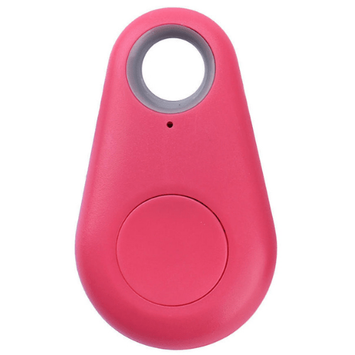 Smart Bluetooth Mini Waterproof Wireless iTag Alarm Tracer GPS Locator Alarm Anti LostX009X009 - Pink