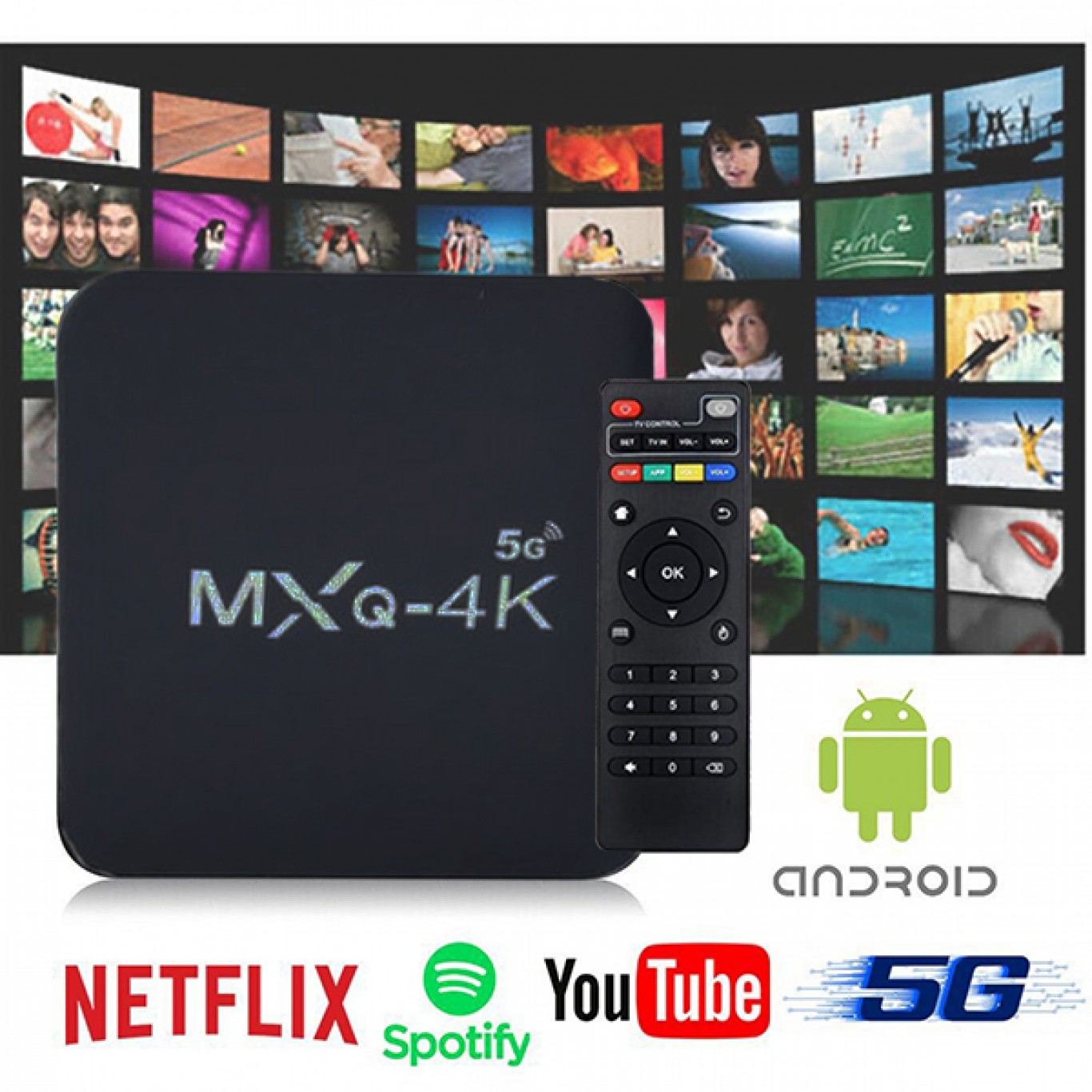 Gb Ram And Gb Tv Box Mxq Pro G K Ucd With Wifi Usb Storage With Android