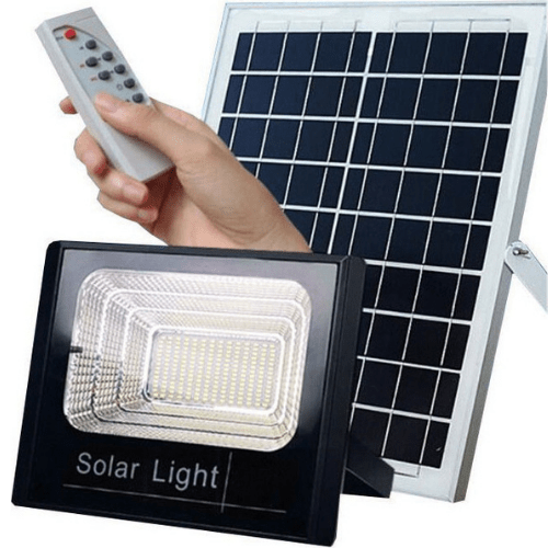 Autonomous Solar Photovoltaic Projector FINEBLUE LED 60 Watt IP 67 with remote control FB-8860