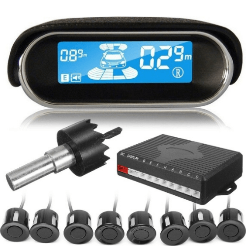 Parking sensors with LCD screen and 8 sensors black ALS-108 