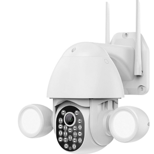 SECTEC IP PTZ Wi-Fi Full HD Camera With PIR & Projectors Waterproof with 3.6mm Flashligh 5MP ST-967-5M-TY