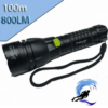 X-BALOG Diving Flashlight Rechargeable Led with Brightness 800lm for Depth up to 100m BL-8768-T6