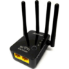 Andowl Wireless WiFi Extender Single Band (2.4GHz) 300Mbps with 2 Ethernet Ports Black Q-A45