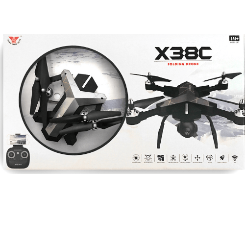 The Smart X38C is a drone with a camera that can capture HD Ready (720p) video. The drone comes with a flight