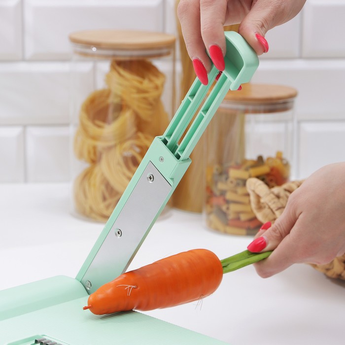 Toytexx Multifunctional Vegetable Slicer Safe Slice Mandoline
