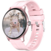 2022 New Smart Watch Women Full Touch Screen Sport Fitness Women Watch Waterproof IP67 For Android ios Smartwatch Women Men Pink SW-22753