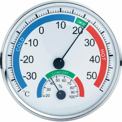 Anymeters Thermometer & Hygrometer Wall / Tabletop For Indoor Use TH-101C