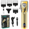 VGR Rechargeable Hair Clipper Professional Hair Clipper For Men Gold V-657