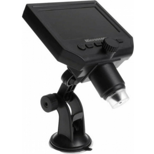 600x Digital Rechargeable Microscope with 4.3" Screen 3.6MP Camera G600 ho1-600x